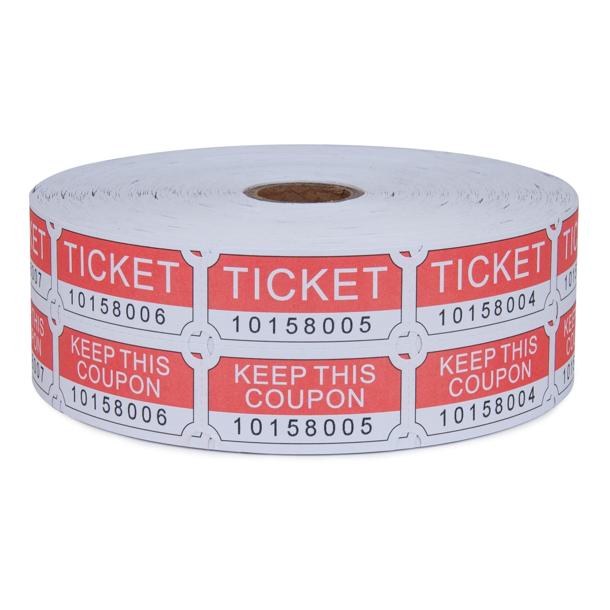 L LIKED 2000 Raffle Tickets, Double Roll, Ticket for Events, Entry, Class Reward, Fundraiser & Prizes