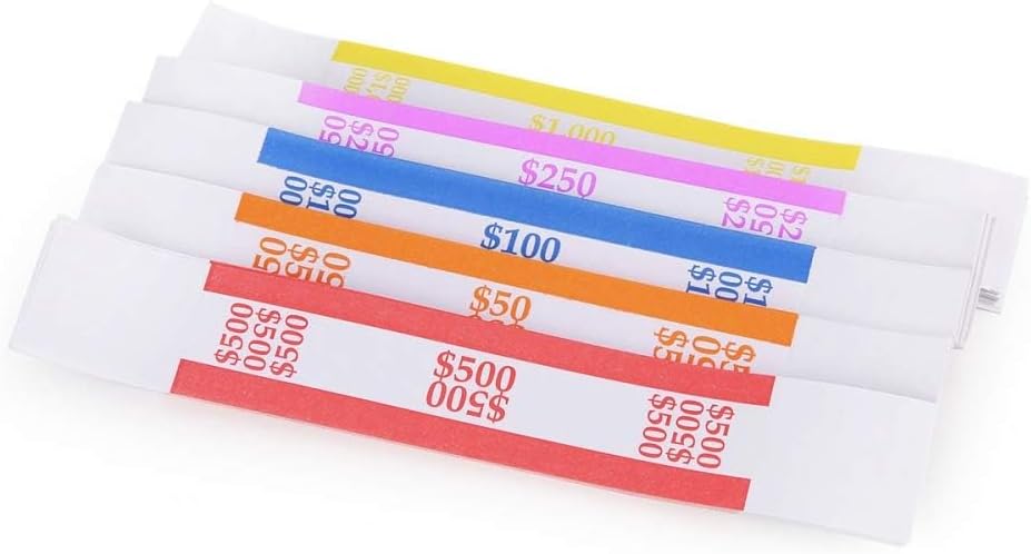  Currency Band Currency Straps Bands Money Bill Wrappers