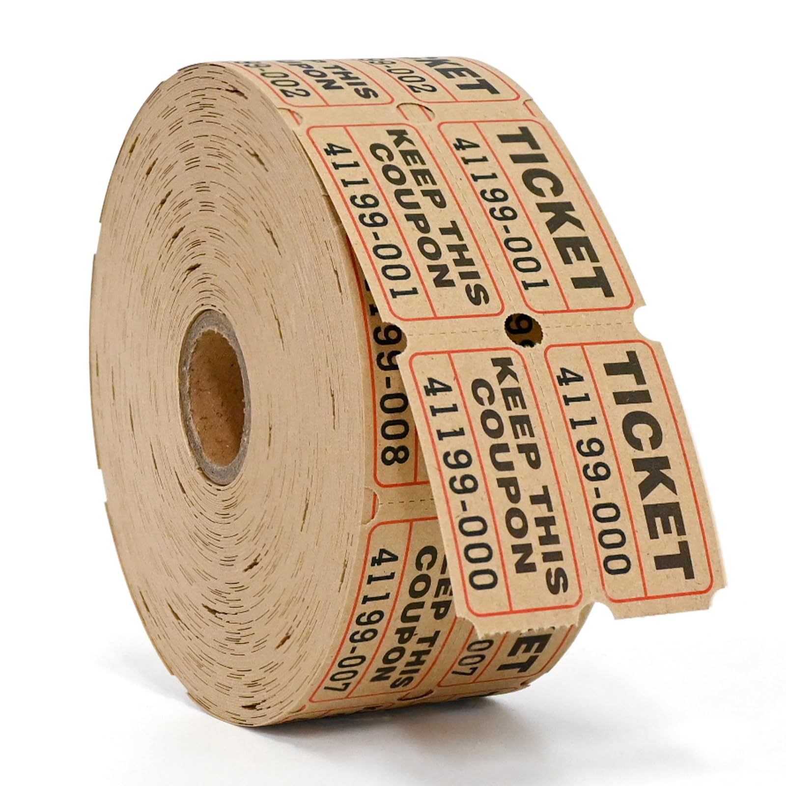 L LIKED Raffle Tickets Double Rolls 1000 per Roll 50/50 Raffle Tickets for Events, Entry, Class Reward, Fundraiser & Prizes