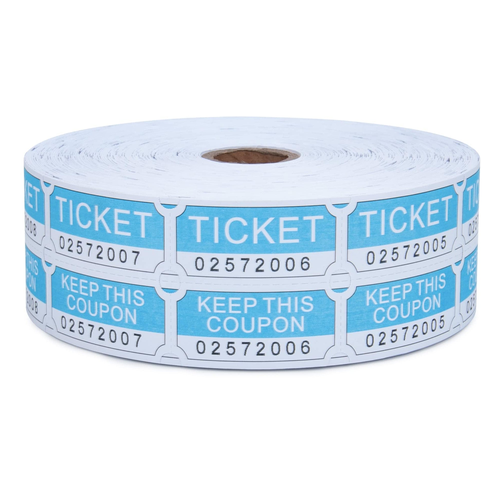 L LIKED 2000 Raffle Tickets, Double Roll, Ticket for Events, Entry, Class Reward, Fundraiser & Prizes