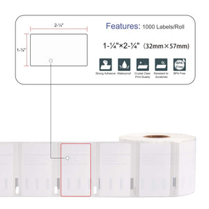 L LIKED  Compatible with Dymo 30334 2-1/4