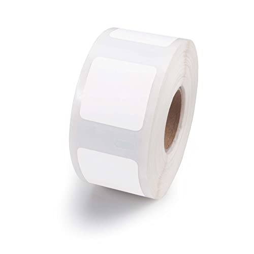 L LIKED 10 Rolls Compatible with DYMO 30332 Square Labels 1" x 1" Multipurpose Replacement Labels for LW 450, 450 Turbo, 4XL (750 Labels/Roll) (10 Rolls)