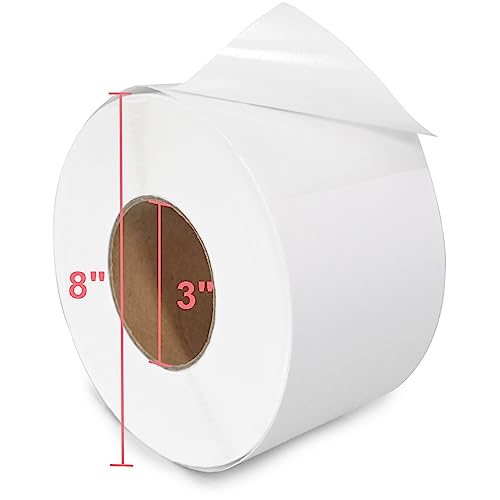 L LIKED Direct Thermal Labels - for 3" Core Industrial Printers 4"x 6"Address&Shipping Labels-Wite Perforations (1000 labels/Roll)