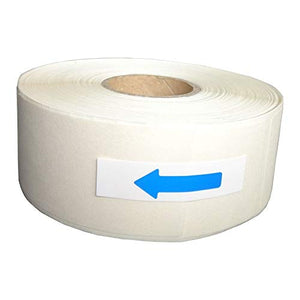 L LIKED Blank White 1 x 2 Inch Dissolvable Labels for Food Rotation Prep roll of 500