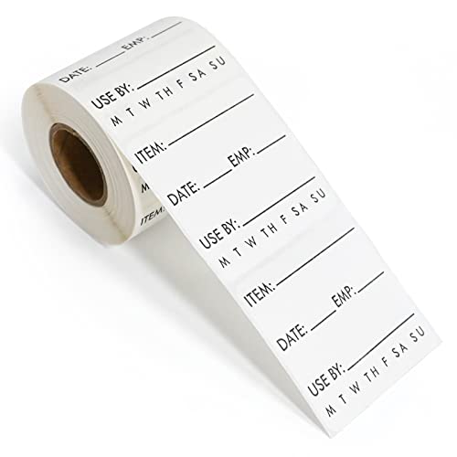  Dissolvable Food Labels 2 x 2 Inch