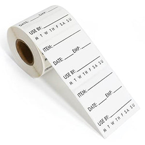  Dissolvable Food Labels 2 x 2 Inch