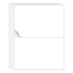  Half Sheet  Shipping Address Labels