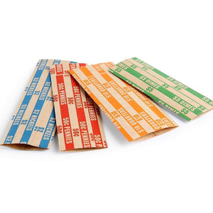 L LIKED Assorted Bundle Flat Striped Coin Wrappers