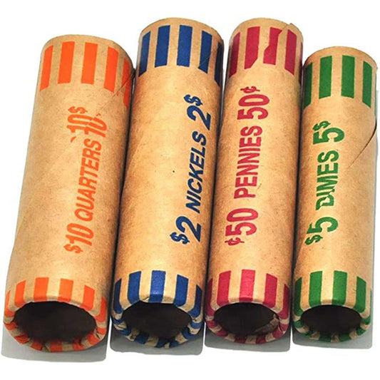  Preformed Coin Roll Wrappers